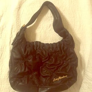 Black Juicy Couture shoulder bag